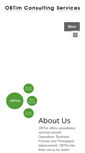 Mobile Screenshot of obtimconsulting.com